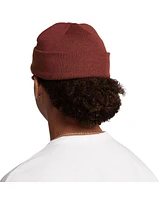 Nike Men's Burgundy Swoosh Terra Cuffed Knit Hat
