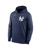 Nike Men's Max Fried Navy New York Yankees Name Number Pullover Hoodie