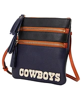 Dooney & Bourke Dallas Cowboys Infield Triple Zip Crossbody Purse