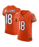 Nike Men's Caleb Williams Orange Chicago Bears Alternate Vapor F.u.s.e. Elite Jersey