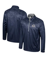 Colosseum Men's Navy Georgetown Hoyas The Machine Half-Zip Jacket