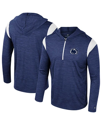 Colosseum Men's Navy Penn State Nittany Lions Dozer Half-Zip Windshirt