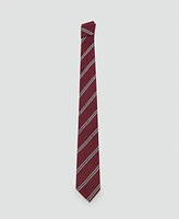 Mango Men's Striped Silk-Blend Tie