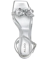 Aldo Women's Daisylily Floral Kitten-Heel Dress Sandals