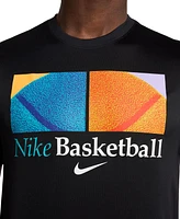 Nike Men's Dri-fit Classic-Fit Graphic Basketball T-Shirt