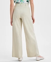 I.n.c. International Concepts Women's High Rise Wide-Leg Pants, Exclusively at Macy's