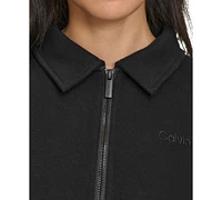 Calvin Klein Performance Women's Logo Half-Zip Sweatshirt