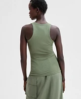 I.n.c. International Concepts Women's Ribbed Knit Tank Top, Exclusively at Macy's