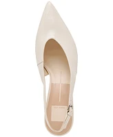 Dolce Vita Women's Alenna Kitten-Heel Slingback Pointed Toe Pumps