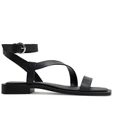 Aldo Women's Grugar Strappy Square-Toe Flat Sandals