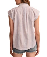 Lucky Brand Women's Cotton Sleeveless Tunic Shirt