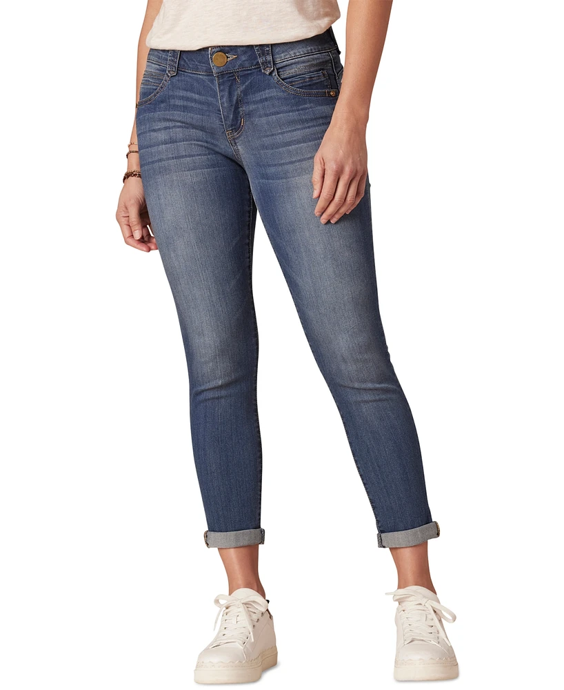 Democracy Petite Mid-Rise Skinny Ankle Jeans