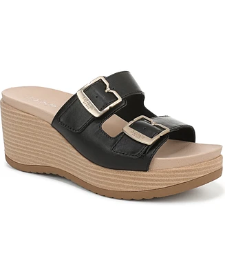 Dr. Scholl's Women's Cali Breeze Slide Wedge Sandals
