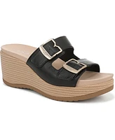 Dr. Scholl's Women's Cali Breeze Slide Wedge Sandals