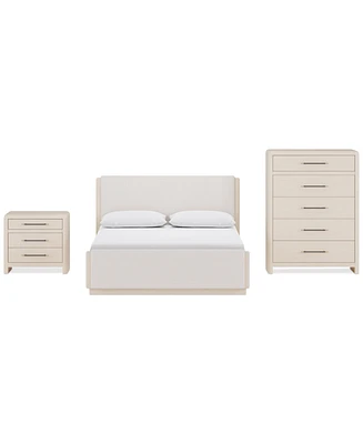 Wallen 3-Pc. Set (Queen Bed, Chest & Nightstand)