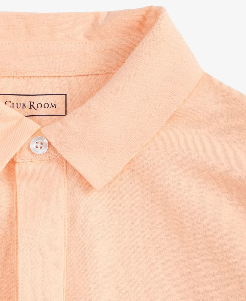 Club Room Men's Knit Polo Shirt, Exclusively at Macy's
