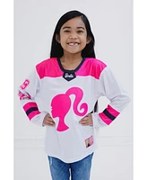 Barbie Mesh Hockey Jersey Long Sleeve T-Shirt