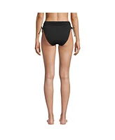 Lands' End Women's High Waisted Adjustable Bikini Bottoms