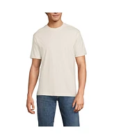 Lands' End Men's Short Sleeve Super-t Crew Relaxed Fit Tee