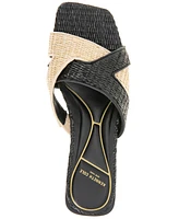 Kenneth Cole New York Women's Issa Square Toe Flat Sandals