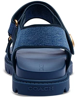 Coach Women's Brynn Double-Band Sporty Lug-Sole Footbed Sandals