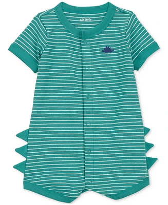Carter's Baby Boys Cotton Short-Sleeve Snap-Up Romper