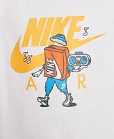 Nike Big Kids Sportswear Printed Crewneck T-Shirt