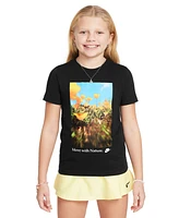 Nike Big Kids Sportswear Printed Crewneck T-Shirt