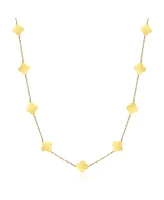 The Lovery Mini Gold Clover Necklace 14K Gold