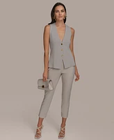 Donna Karan New York Women's V-Neck Sweater Vest