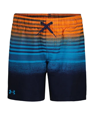 Under Armour Big Boys Blender Stripe Volley Shorts