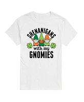 Airwaves Men's St Patrick's Shenanigans Homies Short Sleeve T-Shirt