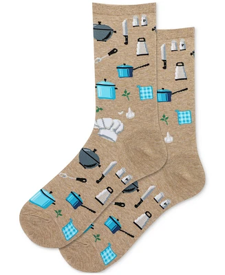 Hot Sox Women's Chef Crew Socks HSW10373