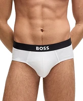 Hugo Boss Men's 3-Pack One Hip Briefs