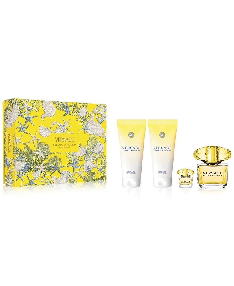 Versace 4-Pc. Yellow Diamond Eau de Toilette Gift Set