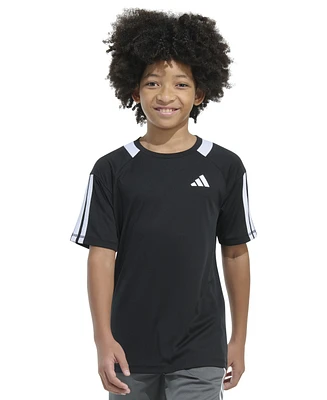 adidas Big Boys Sereno 3-Stripe Mesh-Accent Soccer Shirt