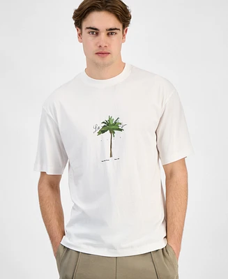 Hugo by Boss Men's Duwom Relaxed-Fit Graphic T-Shirt