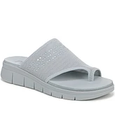 Ryka Women's Elegance Washable Toe Loop Slide Sandals