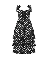 Plus Elina Print Dress