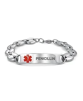 Bling Jewelry Penicillin Mariner Medical Alert Id Bracelet 8.5 Inch