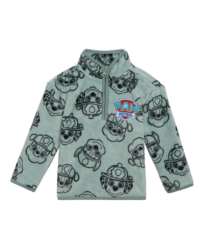 Paw Patrol Boys Half Zip Woobie Sweatshirt