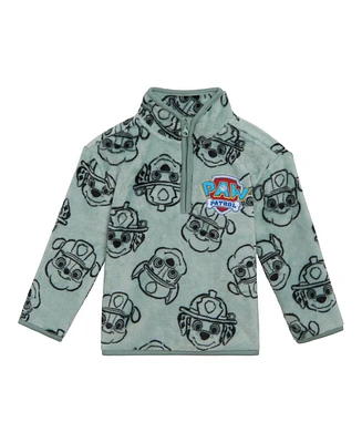 Paw Patrol Boys Half Zip Woobie Sweatshirt