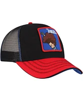 Virtual Thread Men's Black The Boondocks Huey Trucker Adjustable Hat