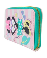 Loungefly Minnie Mouse Vacation Style Zip-Around Wallet