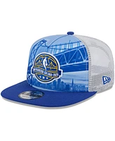 New Era Men's White/Royal 2025 Nba All-Star Game Scenic Golden Gate A-Frame 9FIFTY Snapback Hat