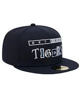 New Era Men's Navy Detroit Tigers Ransom 59FIFTY Fitted Hat