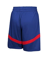 Nike Big Boys and Girls Royal Philadelphia 76ers Practice Mesh Shorts