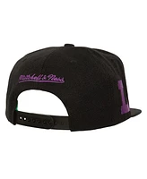 Mitchell & Ness Men's Black Lsu Tigers Triple Play Snapback Hat