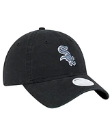 New Era Women's Black Chicago White Sox Glitz 9TWENTY Adjustable Hat