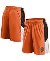 Fanatics Men's Orange San Francisco Giants Primary Logo Shorts